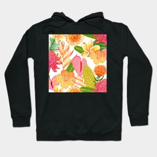 Tropical blooms Hoodie